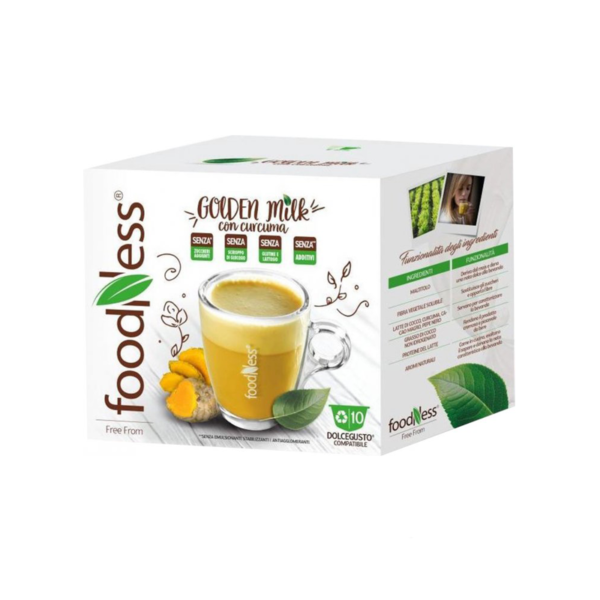 Капсульный напиток FoodNess Dolce Gusto Латте с куркумой